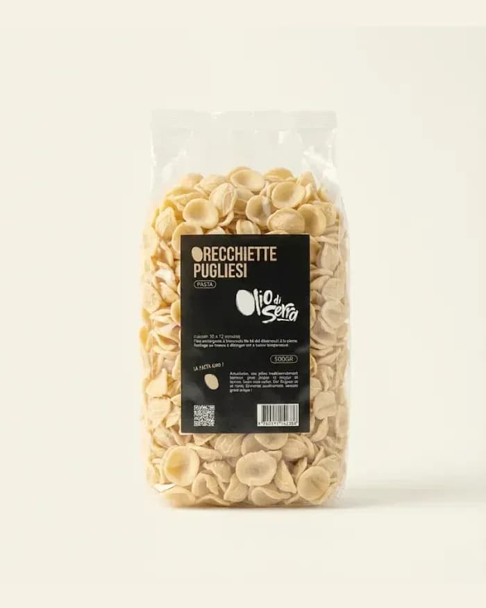 Orecchiette Pugliesi – Olio di Serra (Pâtes Artisanales)