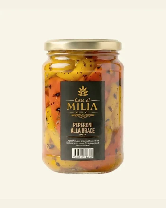 Poivrons Grillés à l'Italienne – Casa di Milia (Peperoni alla Brace) — Casa di Milia