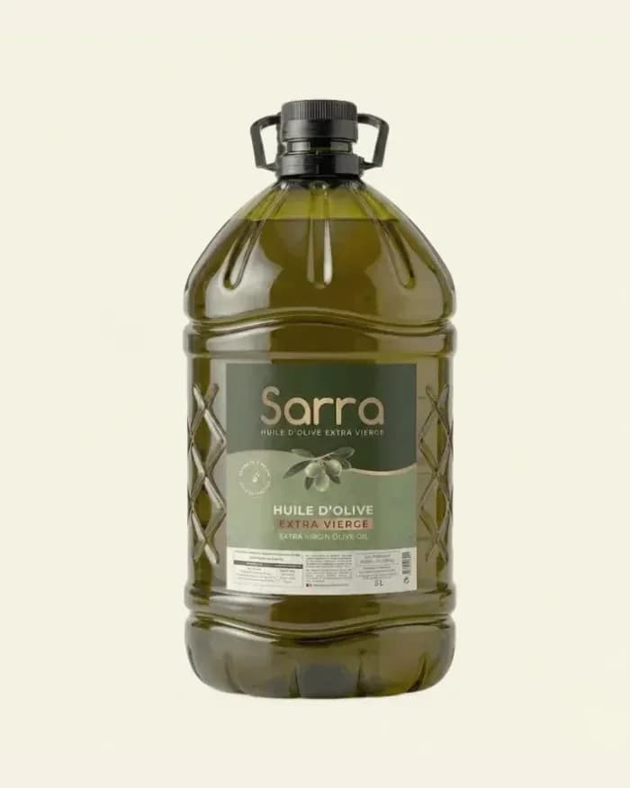 Huile d'Olive Vierge Extra – Sarra (Format Familial 5L)