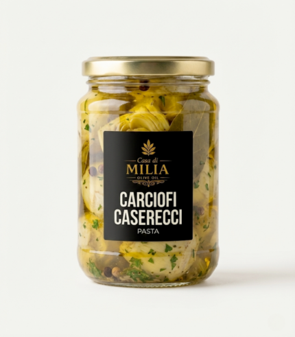 Carciofi Caserecci – Casa di Milia (Cœurs d'Artichauts)